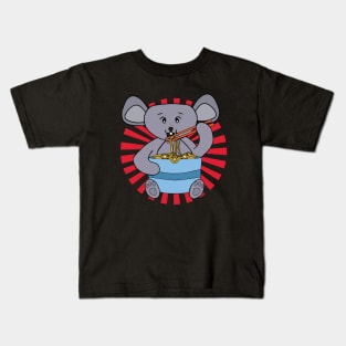 Mouse Ramen Kids T-Shirt